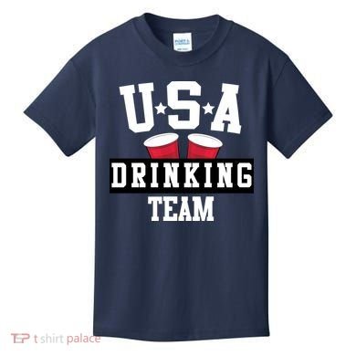 USA Drinking Team Kids T-Shirt