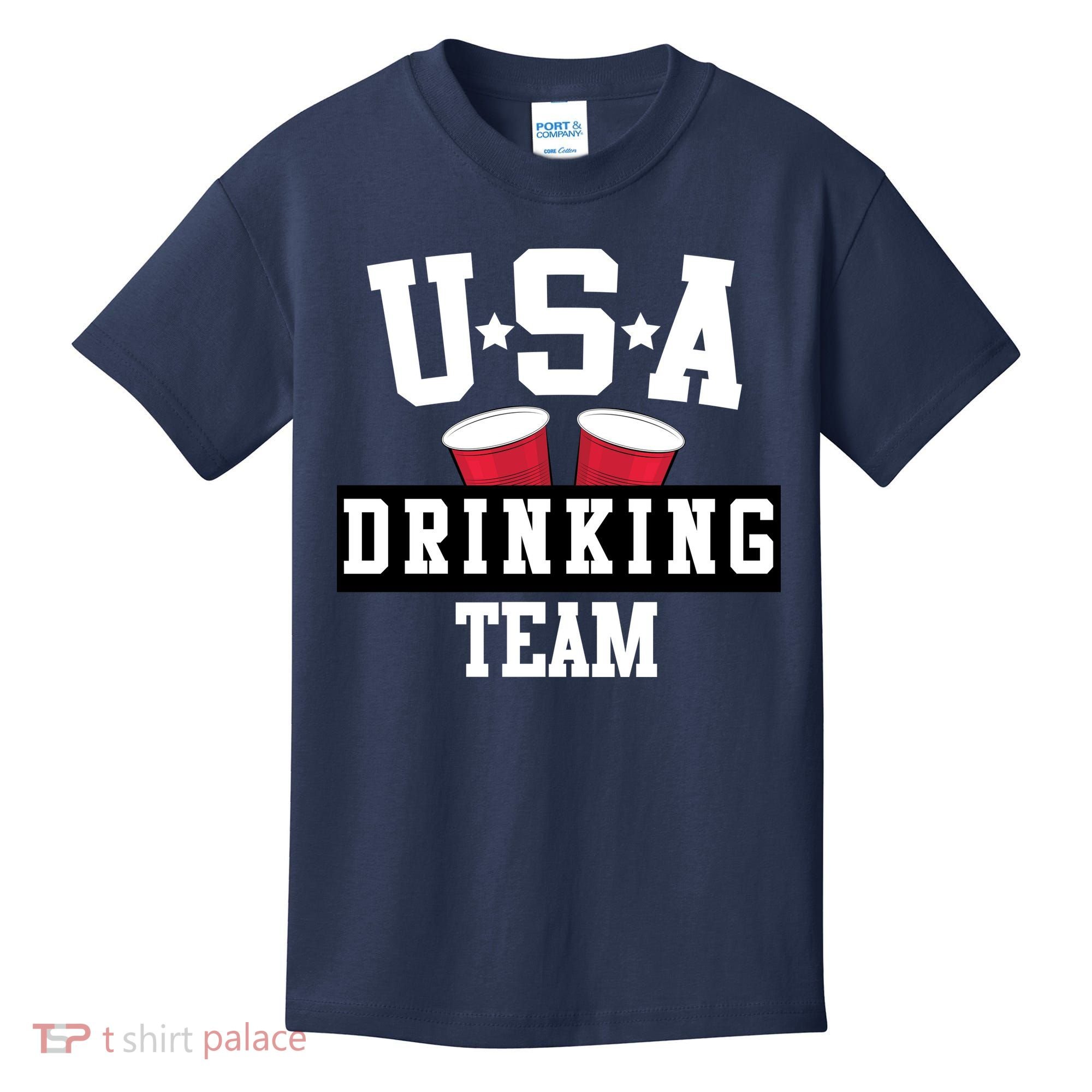 USA Drinking Team Kids T-Shirt