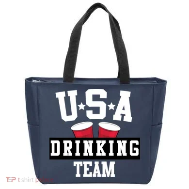 USA Drinking Team Tote Bag