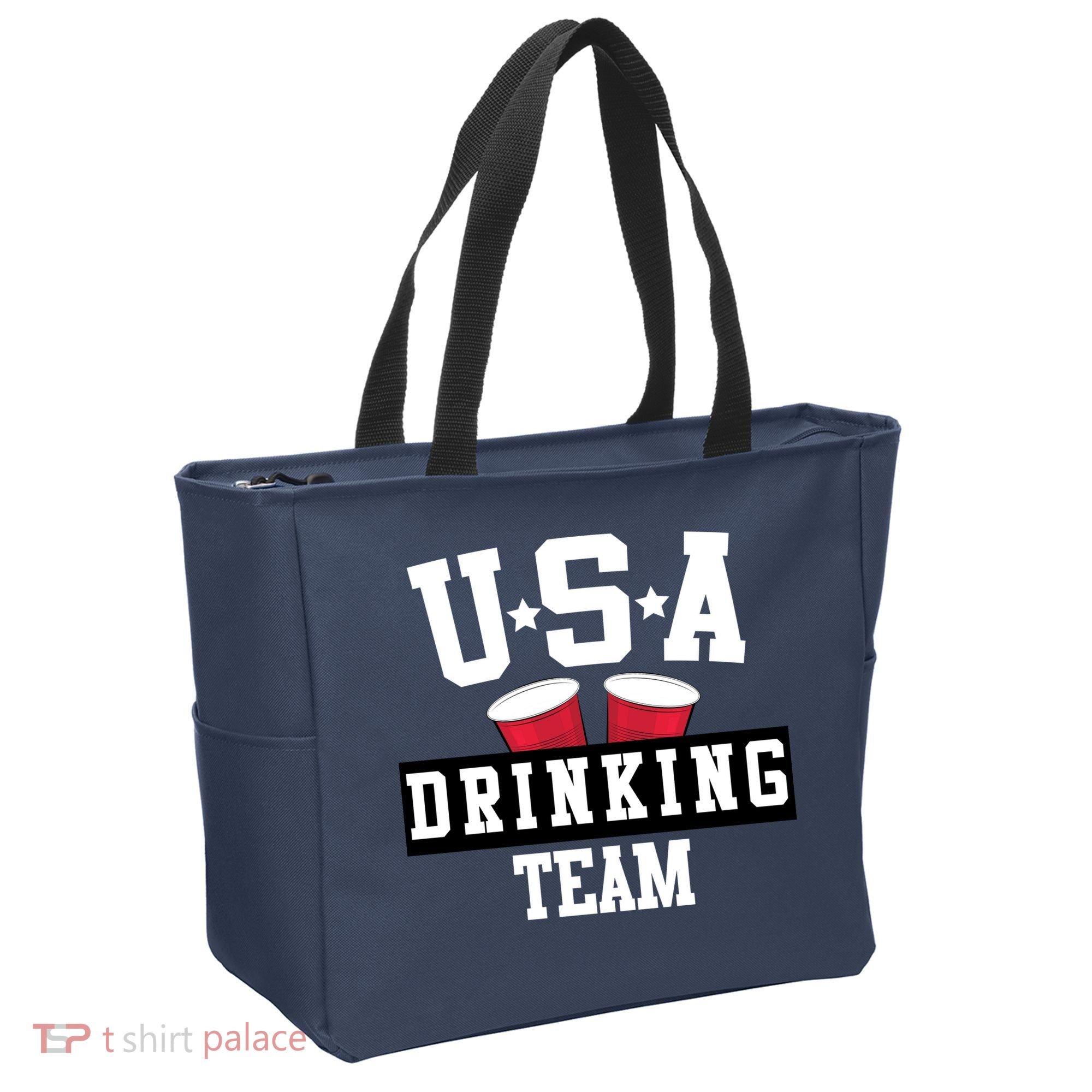 USA Drinking Team Tote Bag