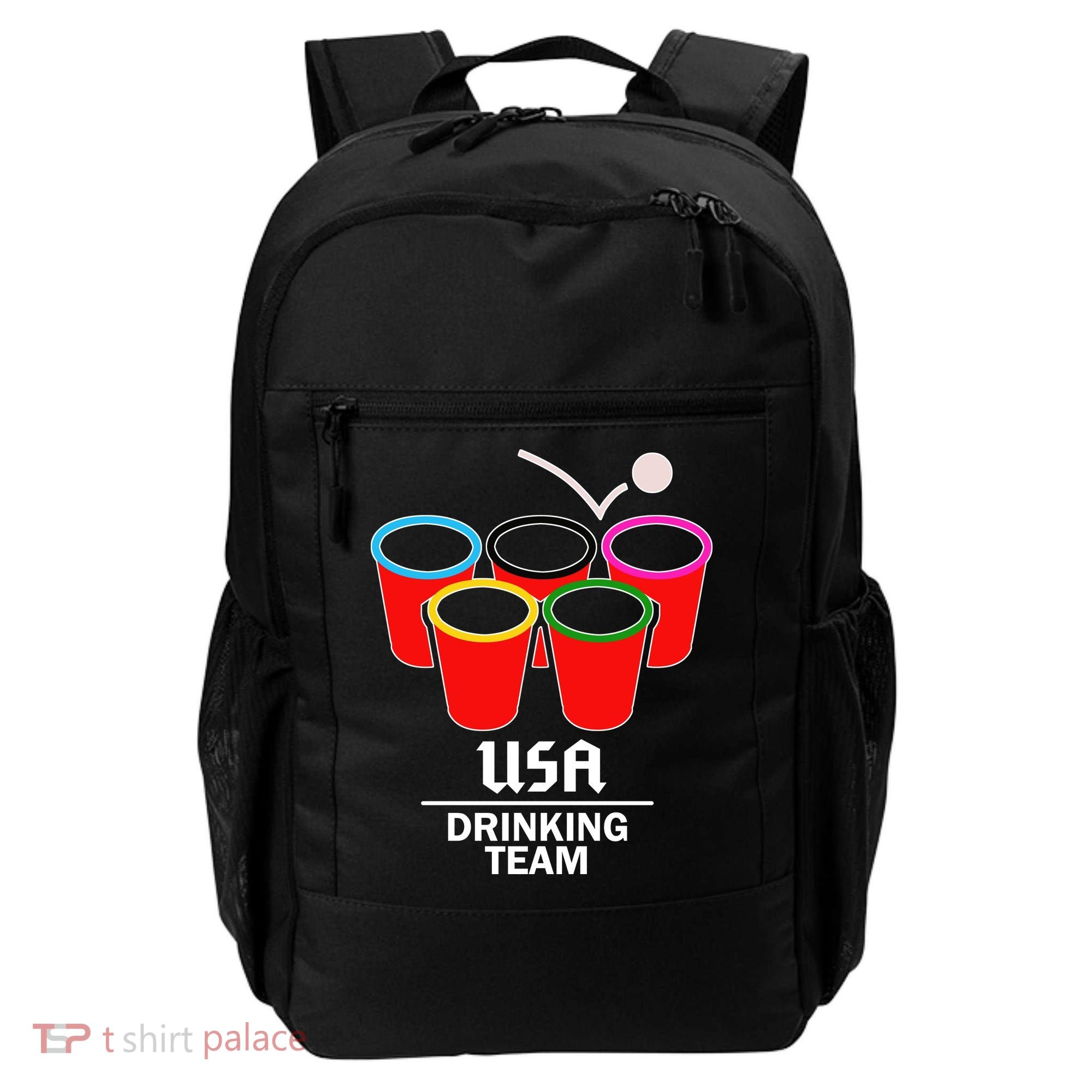USA Drinking Team Beer Pong Backpack