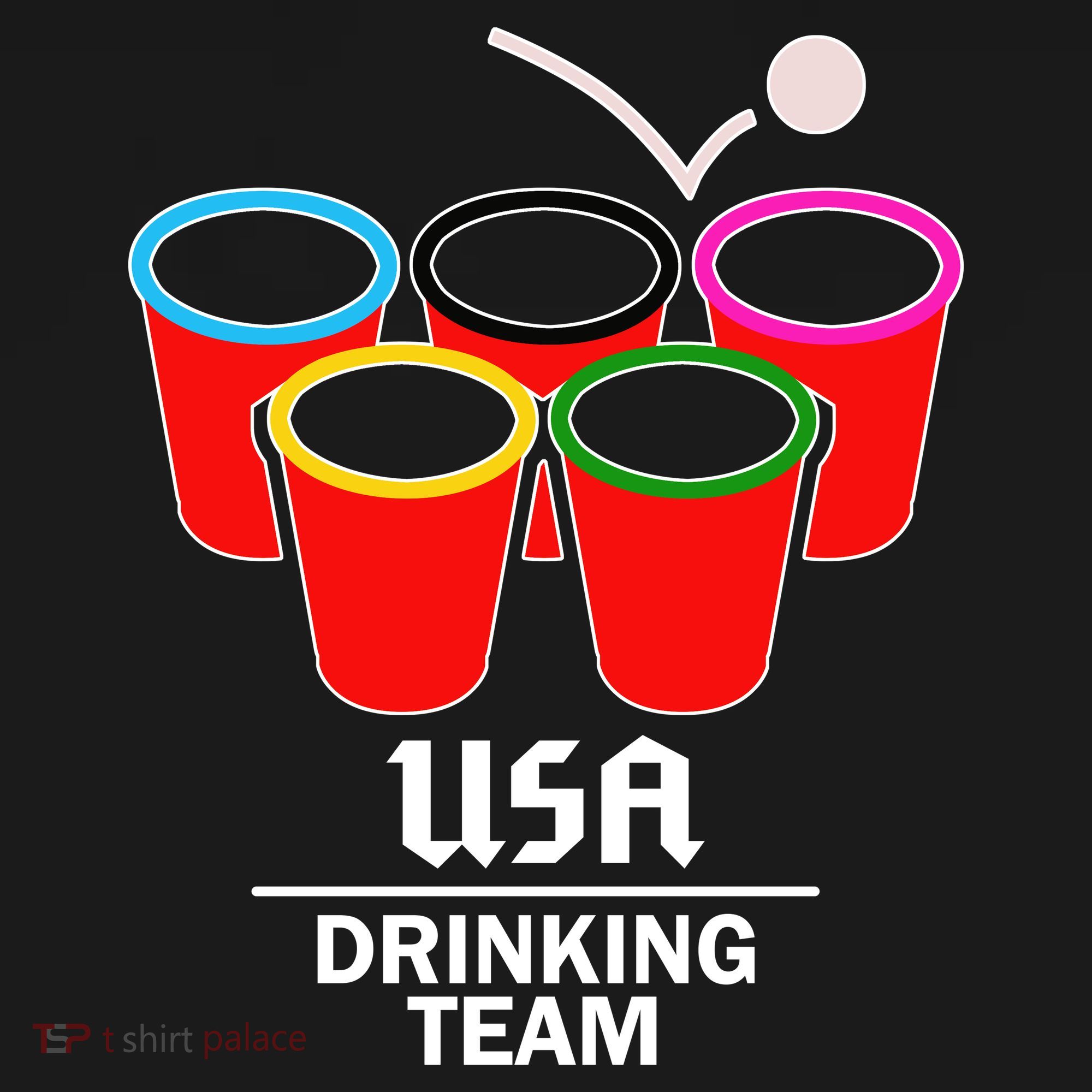USA Drinking Team Beer Pong Backpack
