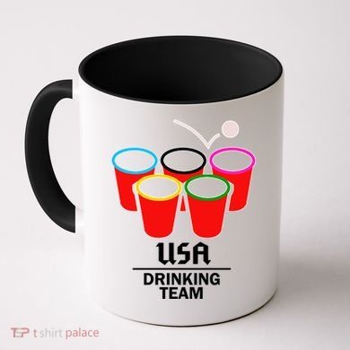 USA Drinking Team Beer Pong Coffee Mug