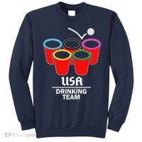 USA Drinking Team Beer Pong Sweatshirt thumb 0