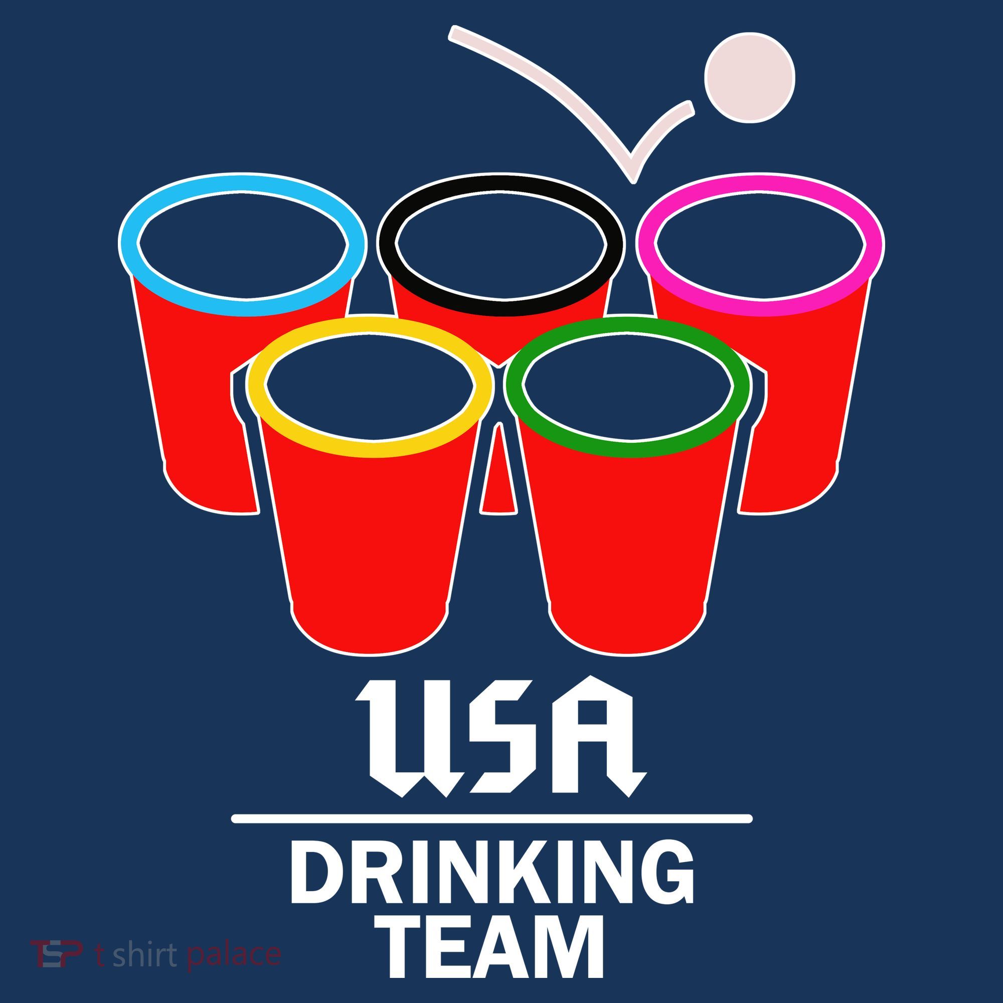 USA Drinking Team Beer Pong Beanie