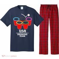 USA Drinking Team Beer Pong Pajama Set thumb 0
