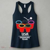 USA Drinking Team Beer Pong Women's Tank Top thumb 3