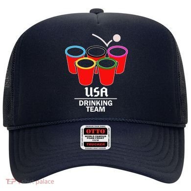 USA Drinking Team Beer Pong Hat