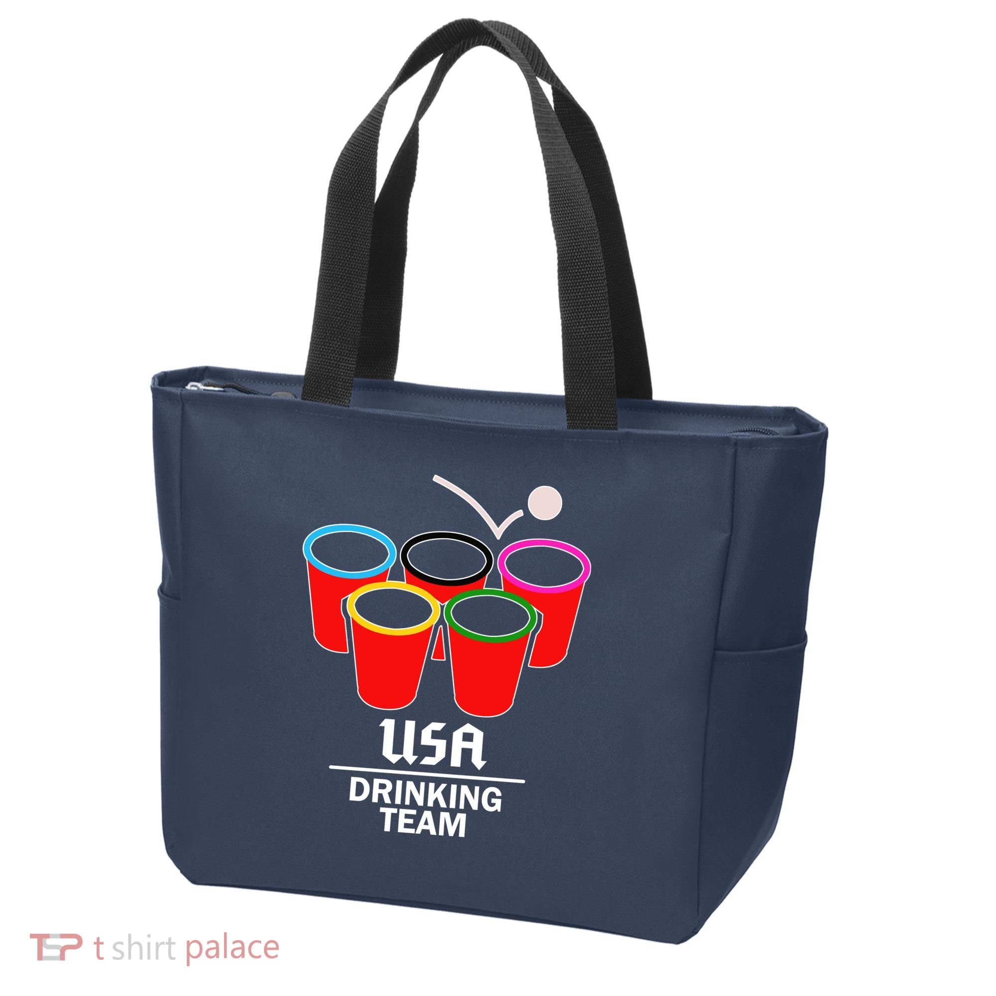 USA Drinking Team Beer Pong Tote Bag