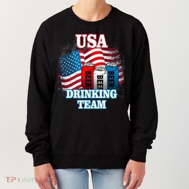 USA Drinking Team Flag Women's Sweatshirt