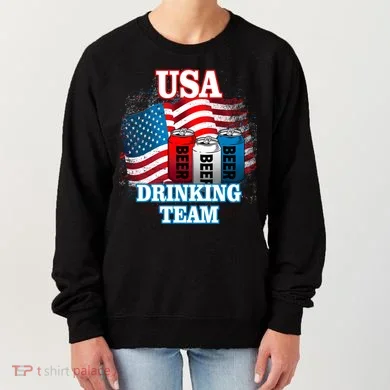 USA Drinking Team Flag Women's Sweatshirt