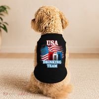 USA Drinking Team Flag Doggie Tank thumb 2