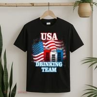 USA Drinking Team Flag T-Shirt thumb 2