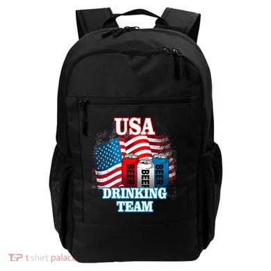 USA Drinking Team Flag Backpack