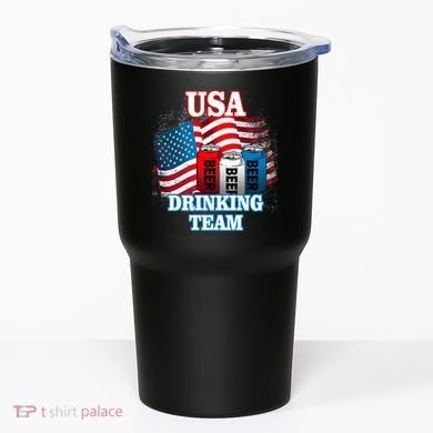 USA Drinking Team Flag Tumbler