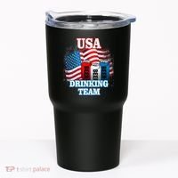 USA Drinking Team Flag Tumbler thumb 0