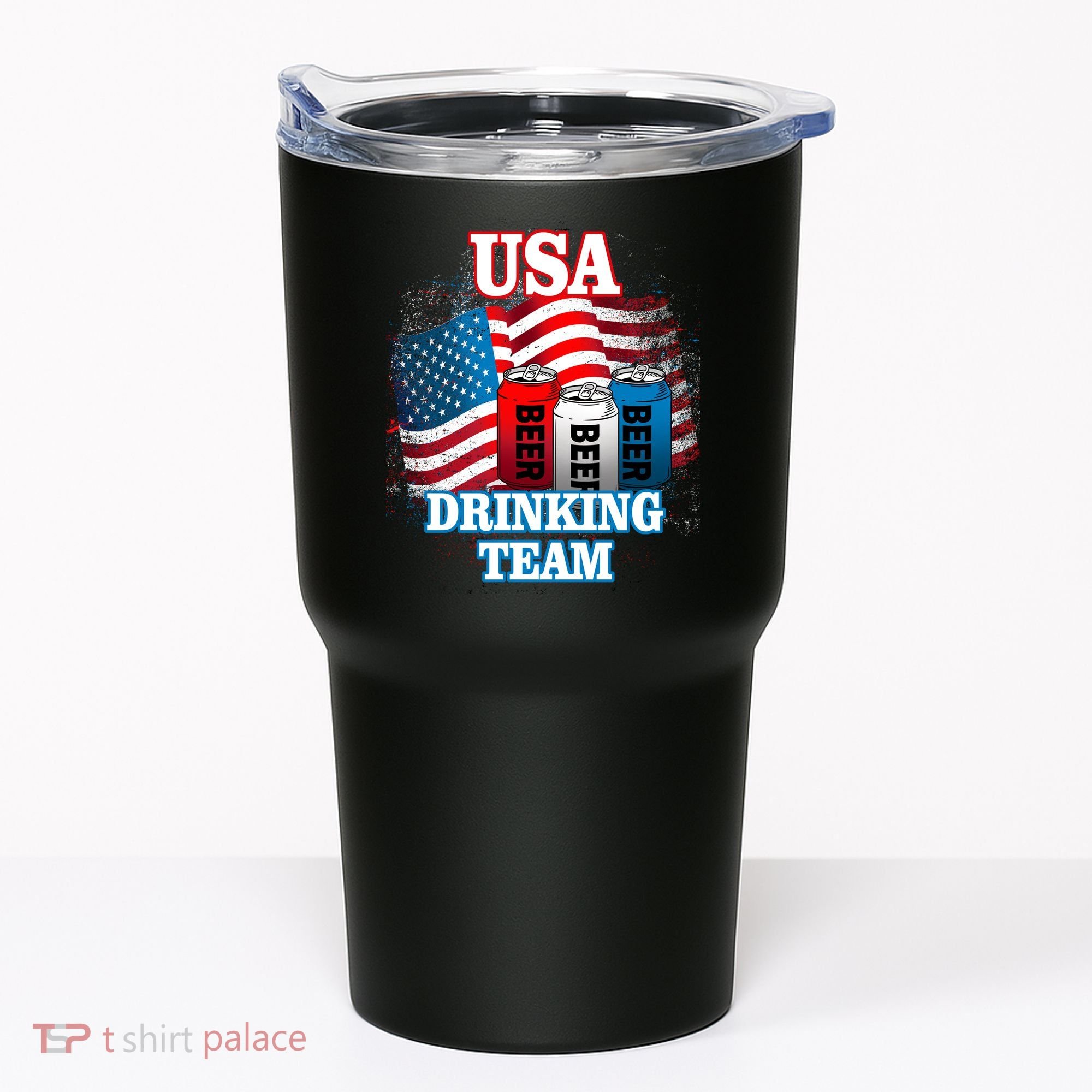 USA Drinking Team Flag Tumbler