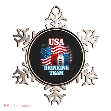 USA Drinking Team Flag Ornament