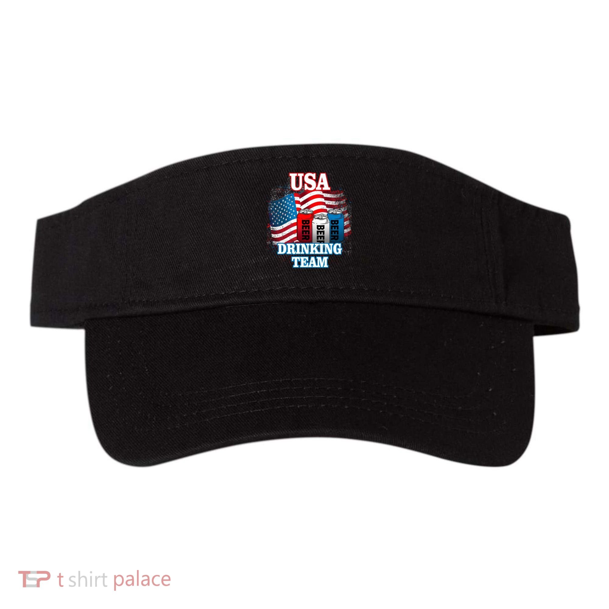 USA Drinking Team Flag Visor