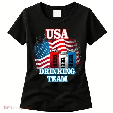 USA Drinking Team Flag Women's T-Shirt