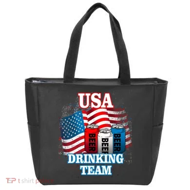USA Drinking Team Flag Tote Bag