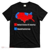USA DUMBFUCKISTAN ELECTION MAP - Republicans Trump T-Shirt thumb 0
