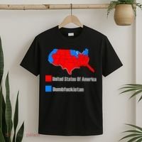 USA DUMBFUCKISTAN ELECTION MAP - Republicans Trump T-Shirt thumb 2