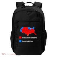 USA DUMBFUCKISTAN ELECTION MAP - Republicans Trump Backpack thumb 0