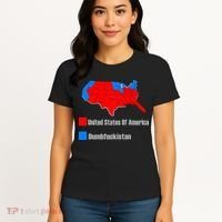 USA DUMBFUCKISTAN ELECTION MAP - Republicans Trump Women's T-Shirt thumb 4
