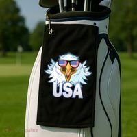 USA Eagle Golf Towel thumb 2