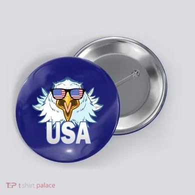 USA Eagle Button