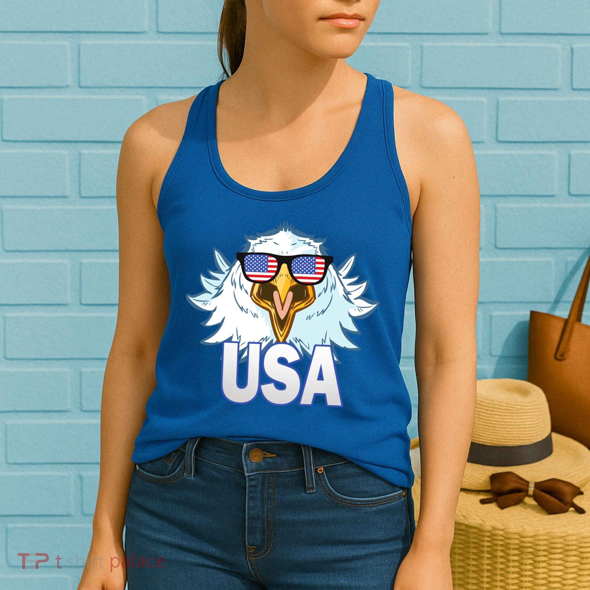 USA Eagle Women's Tank Top