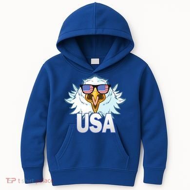 USA Eagle Kids Hoodie