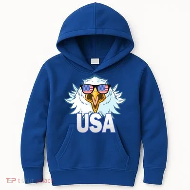 USA Eagle Kids Hoodie