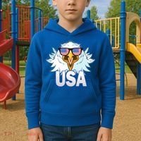 USA Eagle Kids Hoodie thumb 2