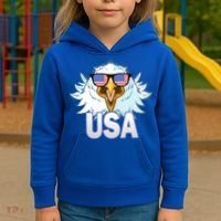 USA Eagle Kids Hoodie thumb 3