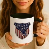 USA Eagle & Shield Coffee Mug thumb 3