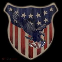 USA Eagle & Shield Ornament thumb 1