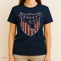 USA Eagle & Shield T-Shirt thumb 4
