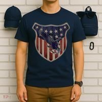 USA Eagle & Shield T-Shirt thumb 6