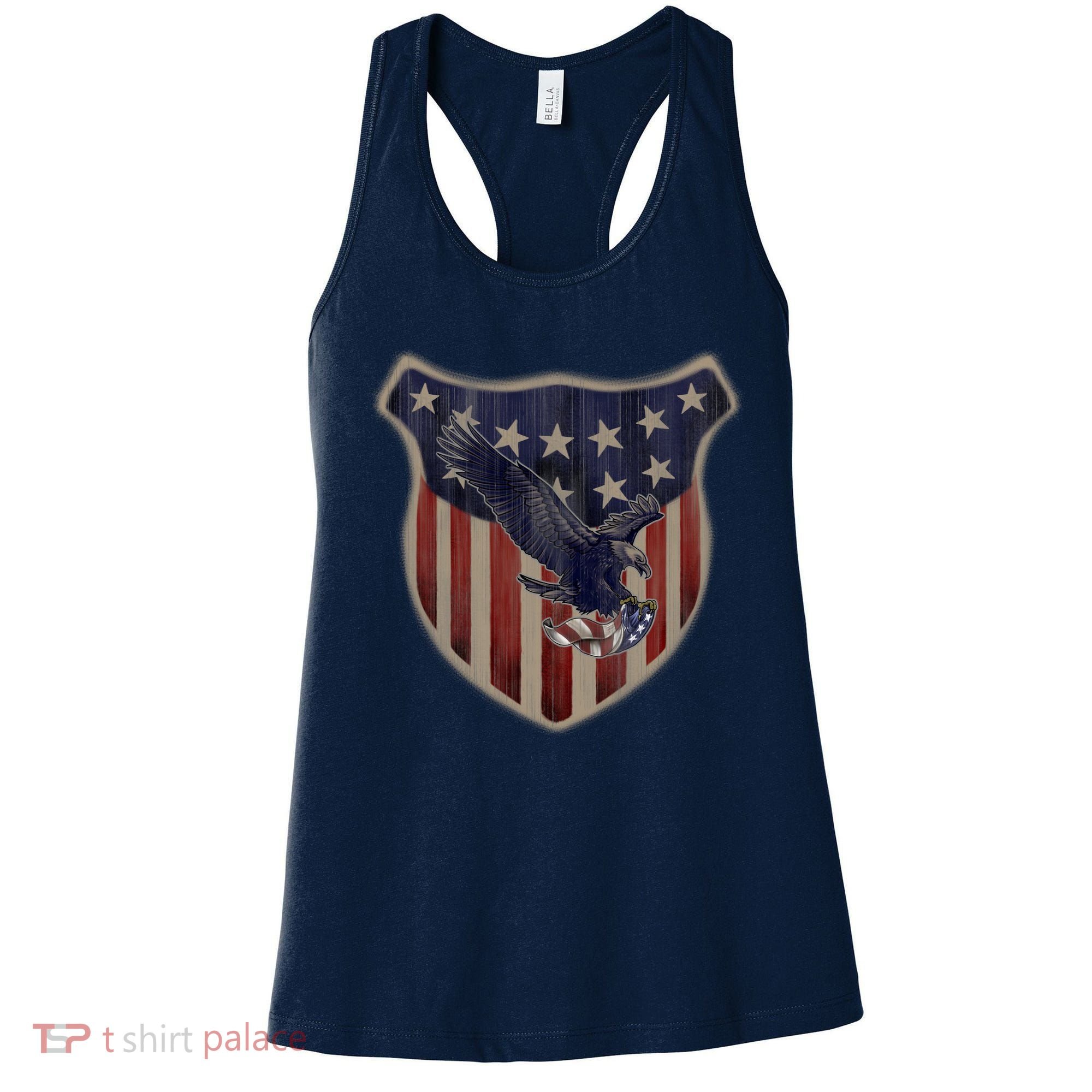 USA Eagle & Shield Women's Tank Top