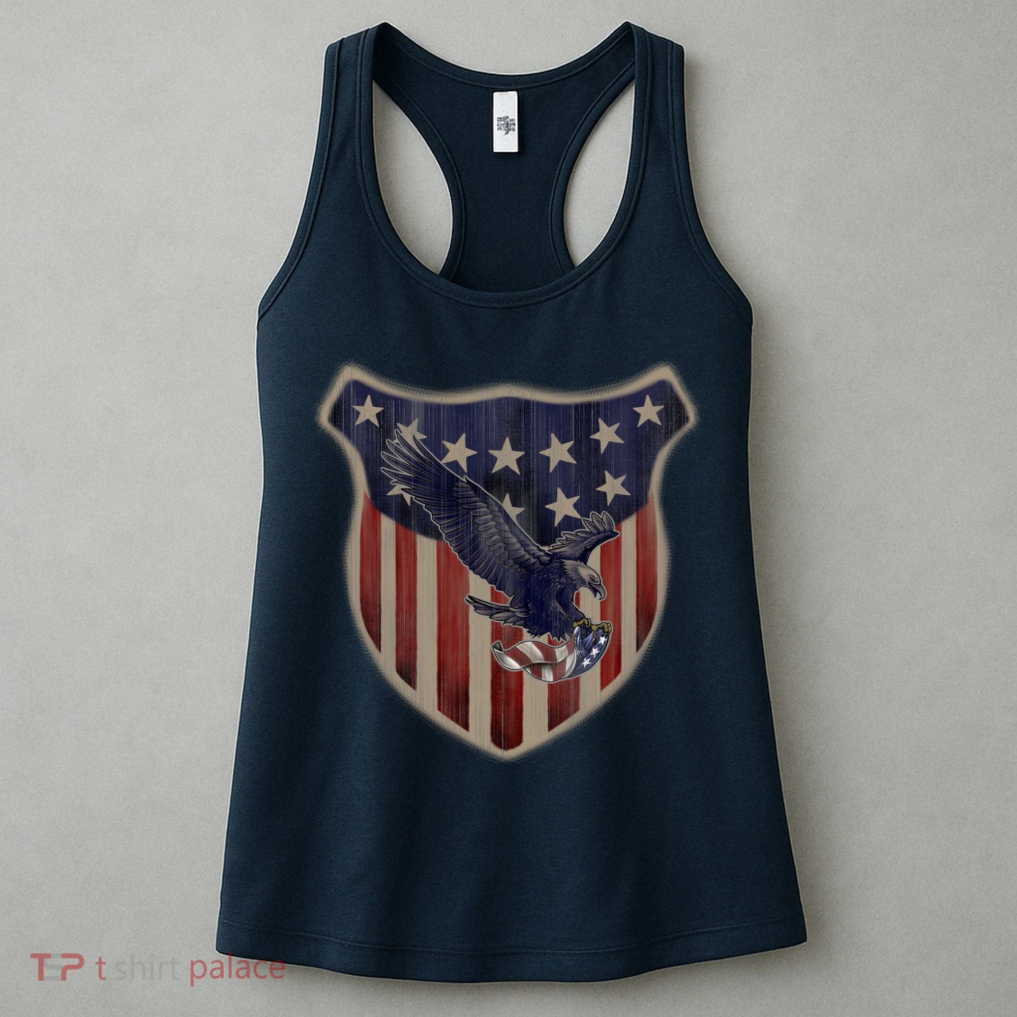 USA Eagle & Shield Women's Tank Top