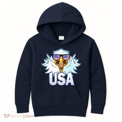 USA Eagle & Shield Kids Hoodie
