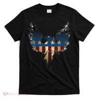 USA Eagle American Flag Grunge T-Shirt thumb 0
