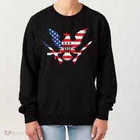 USA Eagle Gun Emblem Women's Sweatshirt thumb 0