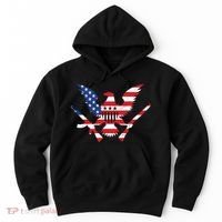 USA Eagle Gun Emblem Hoodie thumb 0