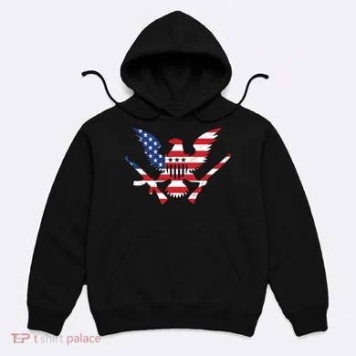USA Eagle Gun Emblem Hoodie