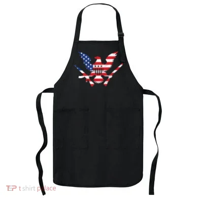 USA Eagle Gun Emblem Apron