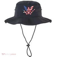 USA Eagle Gun Emblem Bucket Hat thumb 0