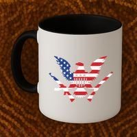 USA Eagle Gun Emblem Coffee Mug thumb 2